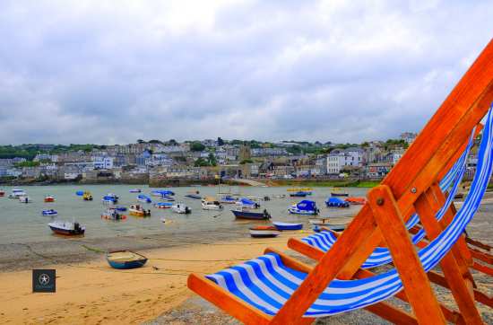 St Ives beach front